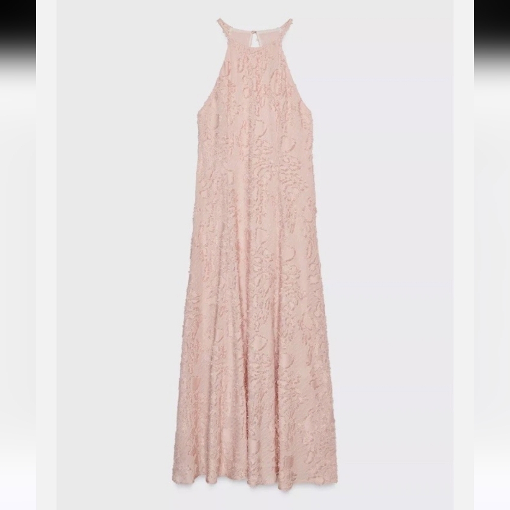 Zara Maxi Dress Pink Size XS and S - Picture 9 of 11